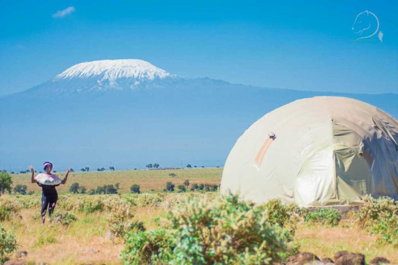 Amanya 1 -Bed King Lion Tent Амбосели Екстериор снимка