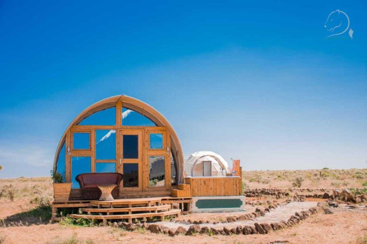 Amanya 1 -Bed King Lion Tent Амбосели Екстериор снимка