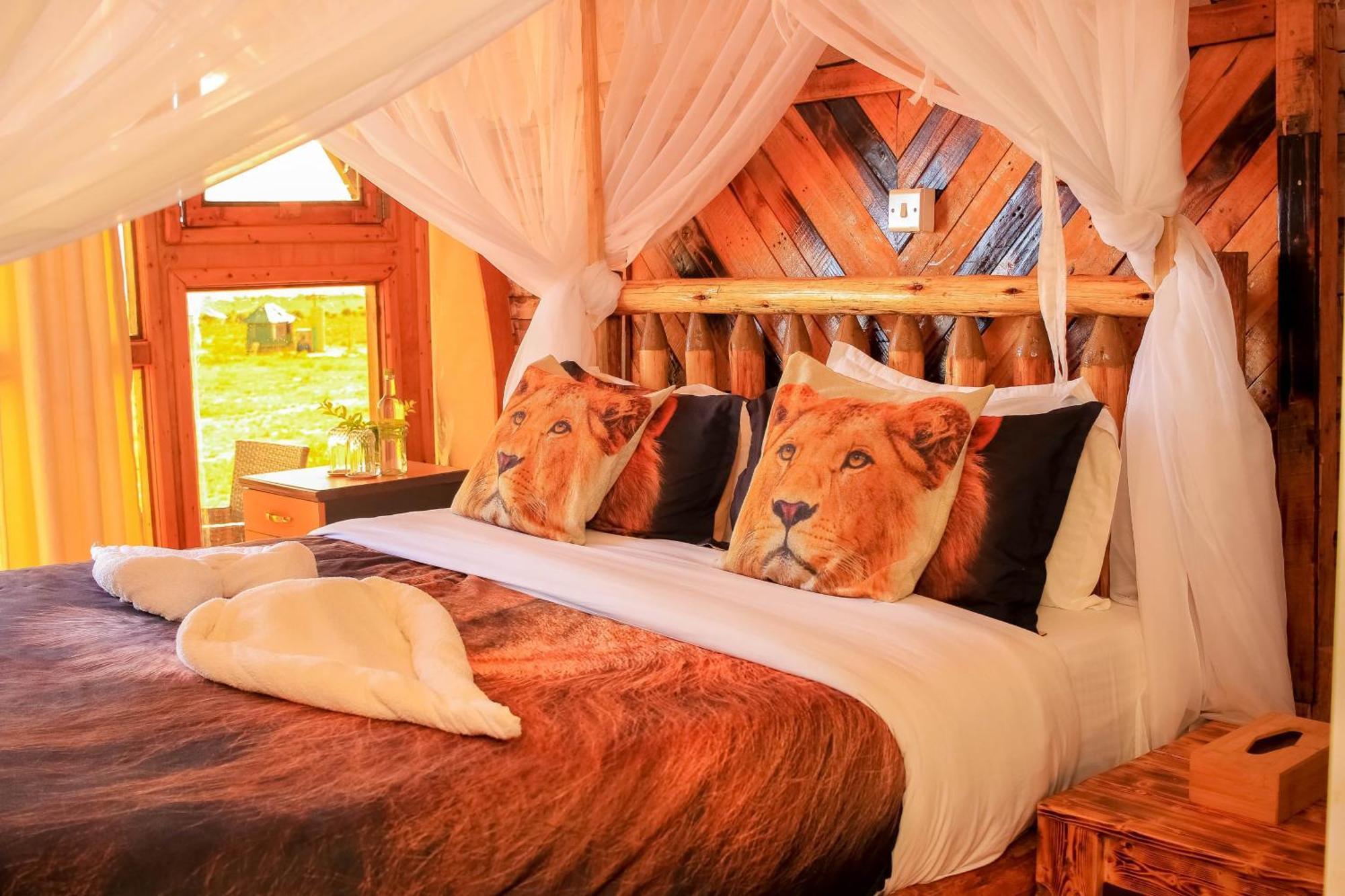 Amanya 1 -Bed King Lion Tent Амбосели Екстериор снимка