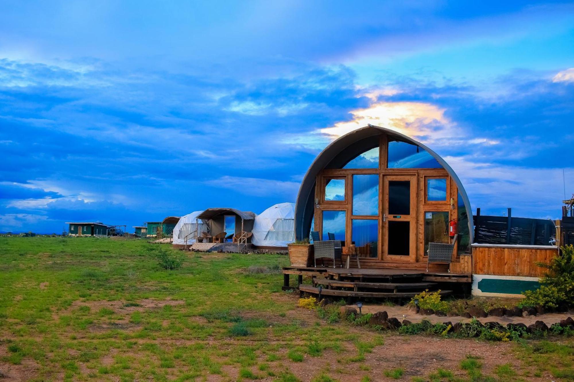 Amanya 1 -Bed King Lion Tent Амбосели Екстериор снимка
