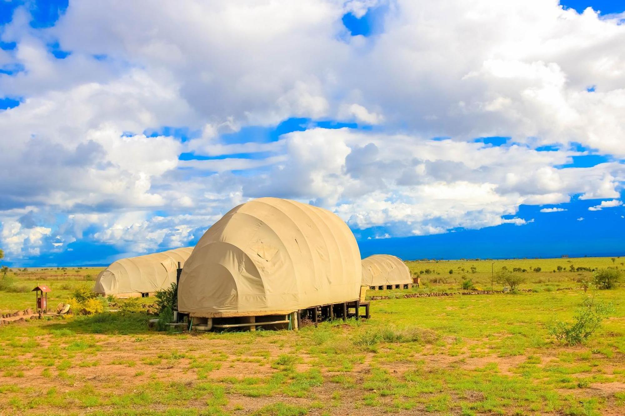 Amanya 1 -Bed King Lion Tent Амбосели Екстериор снимка